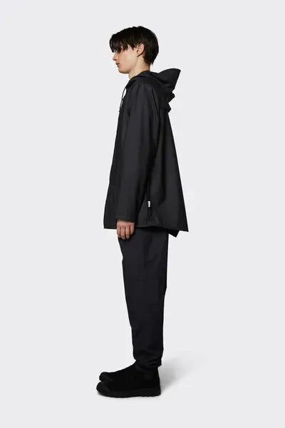 Rains Jacket Raincoat - Black Unisex Rains