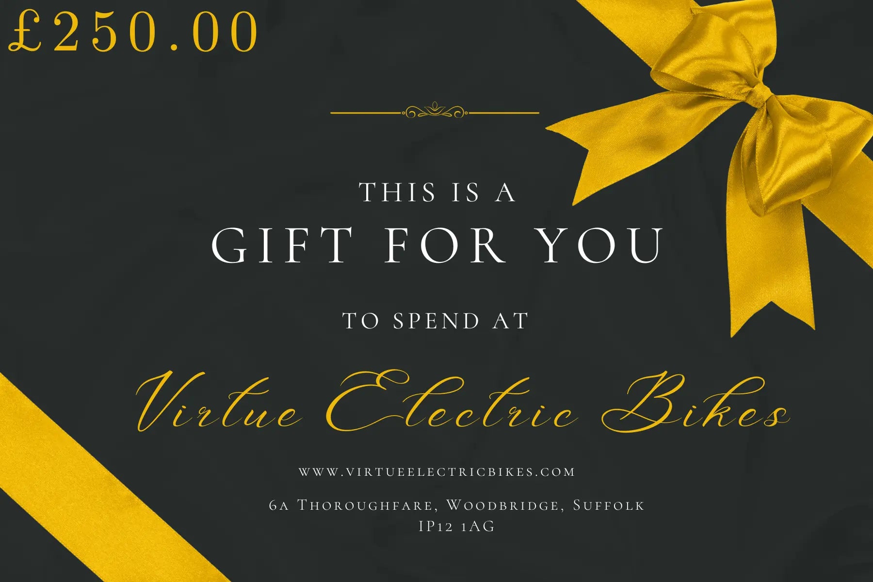 Virtue Electric Bikes E-Gift Card Virtue Electric Bikes Ltd
