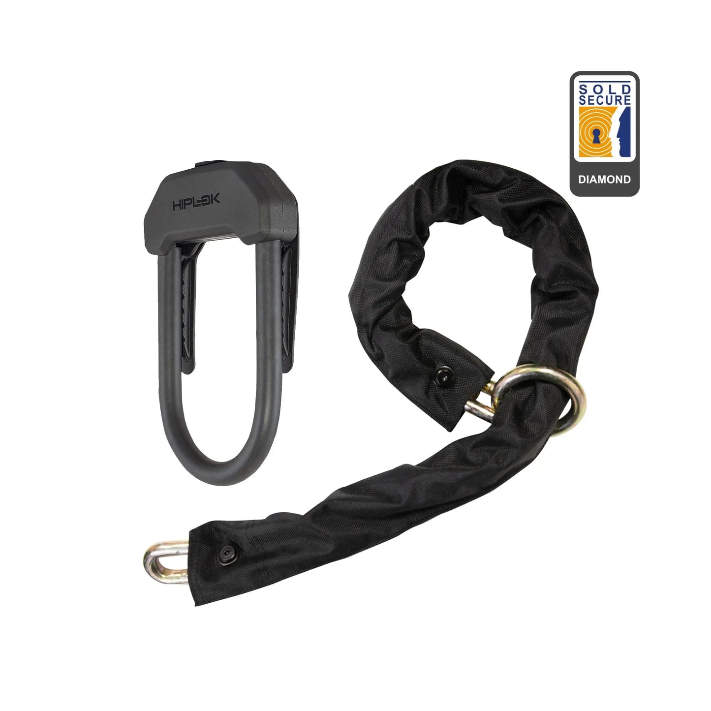 Hiplok DXXL D-Lock & Chain Combo Hiplok
