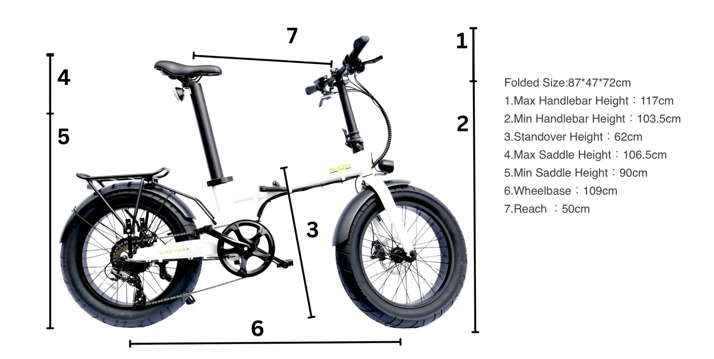 E-Go Lite Max Plus + Fat Tyre E-go