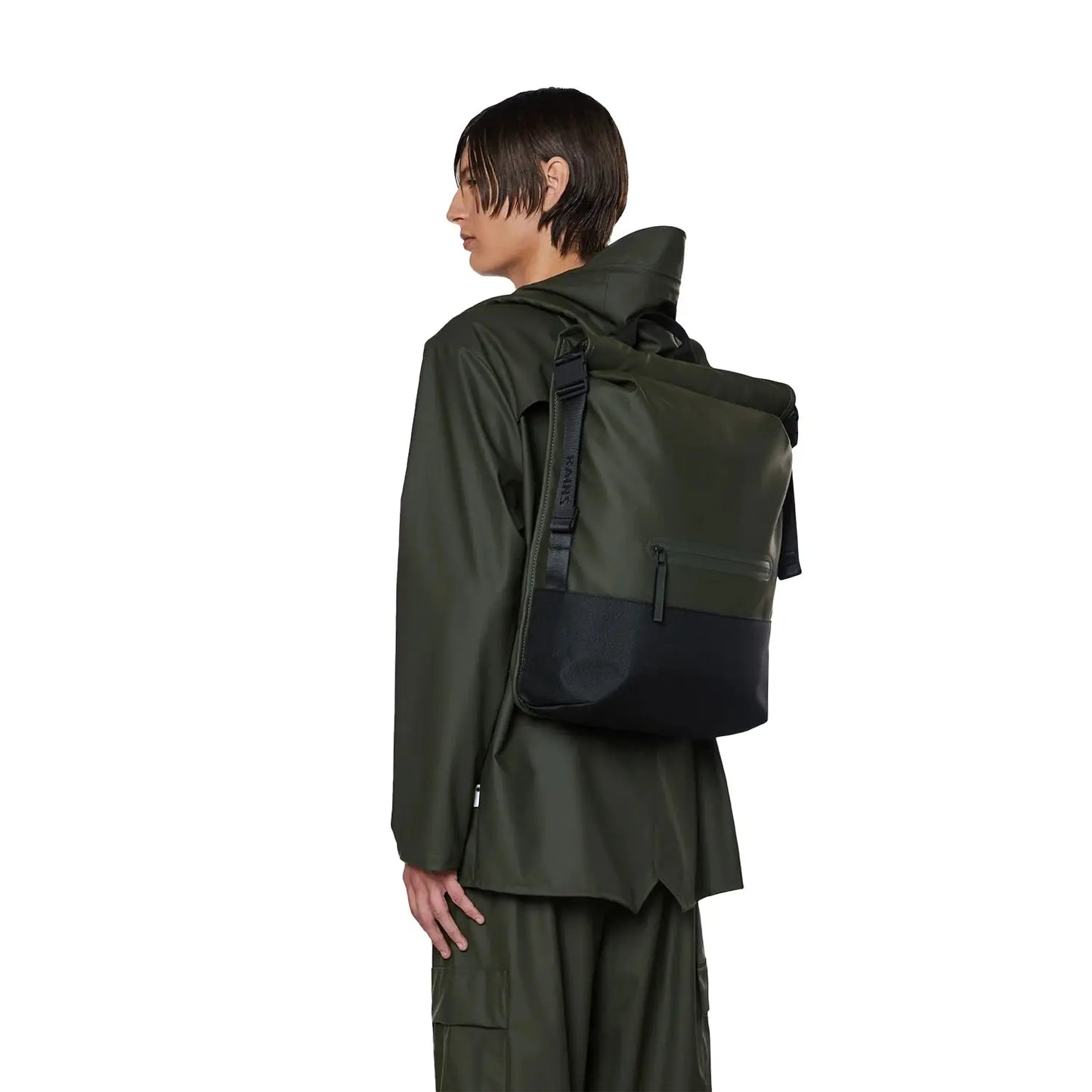 Rains Rolltop Buckle Rucksack Rains