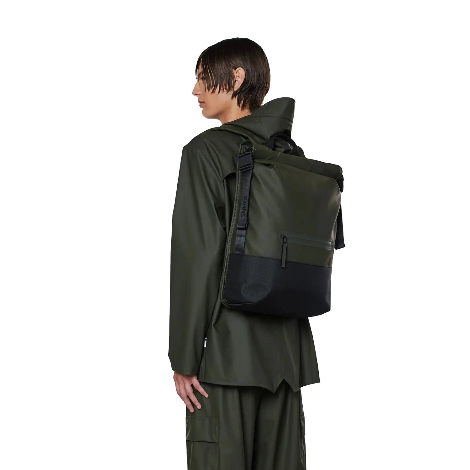 Rains Rolltop Buckle Rucksack Rains