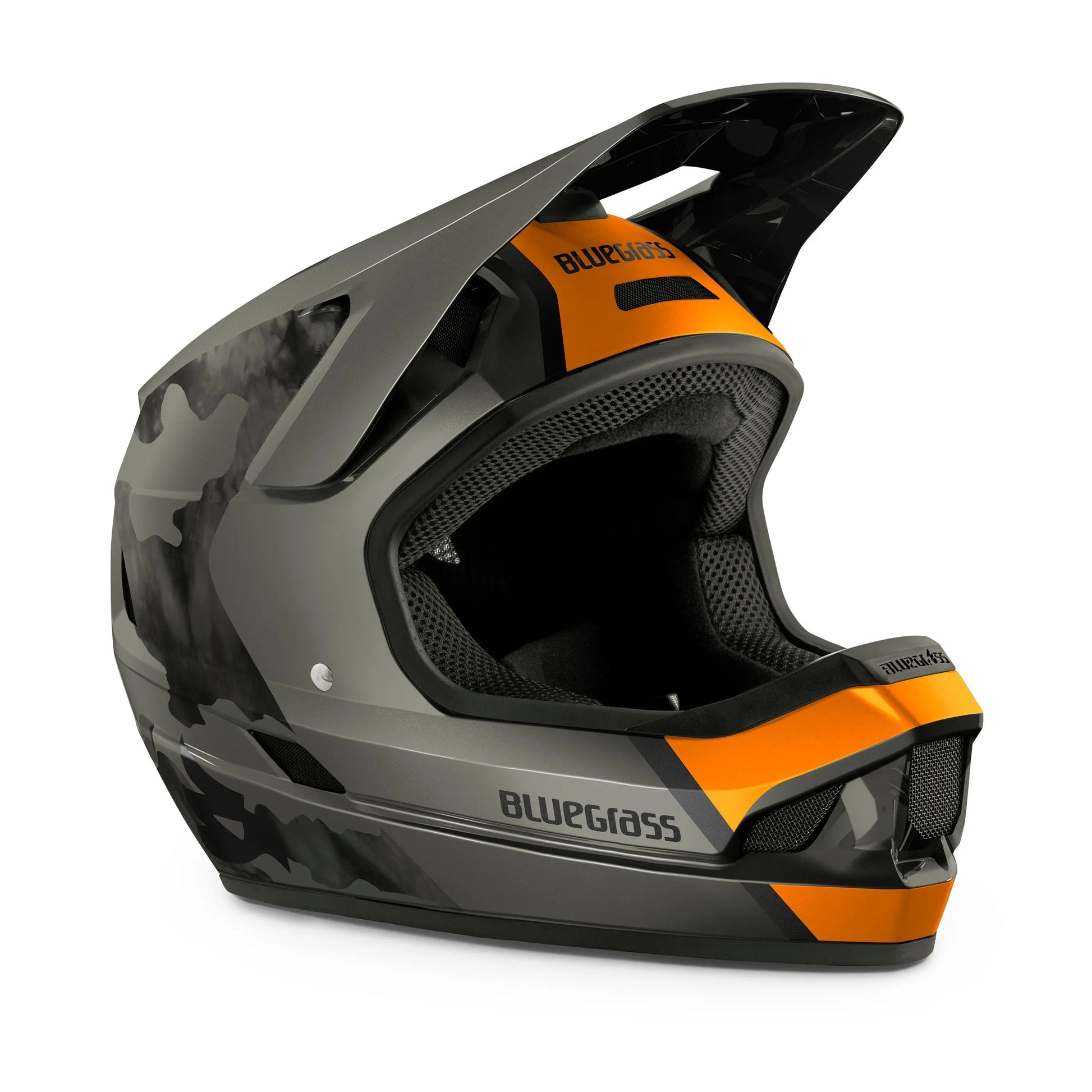 Blue Grass Legit Full Face MTB Helmet Blue Grass