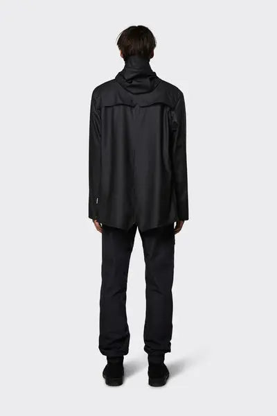 Rains Jacket Raincoat - Black Unisex Rains