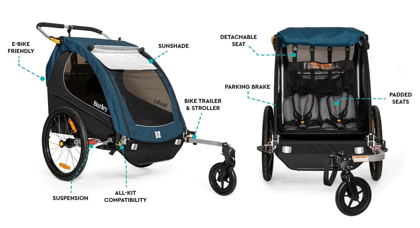 Burley ENCORE X Child Trailer Burley