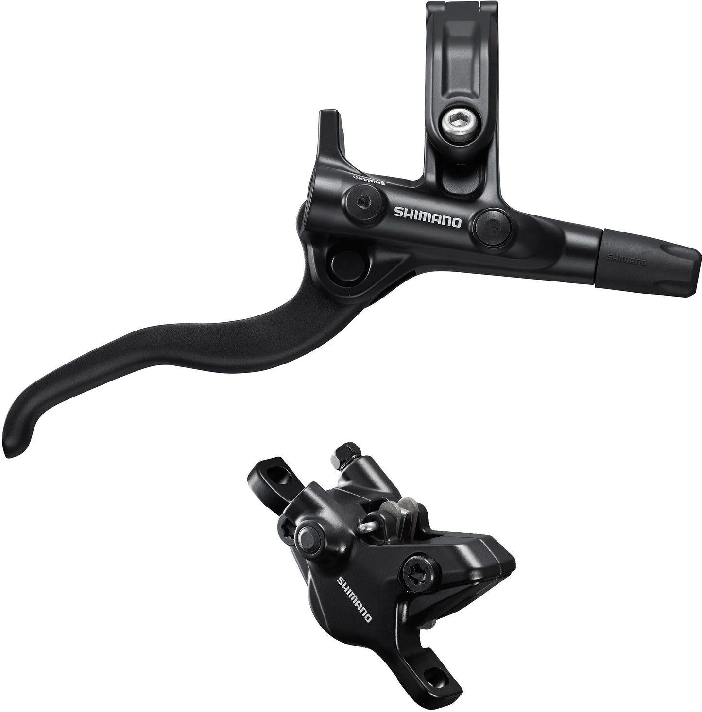 Shimano BR-MT420/BL-M4100 Deore bled brake lever/post mount 4 pot calliper Shimano