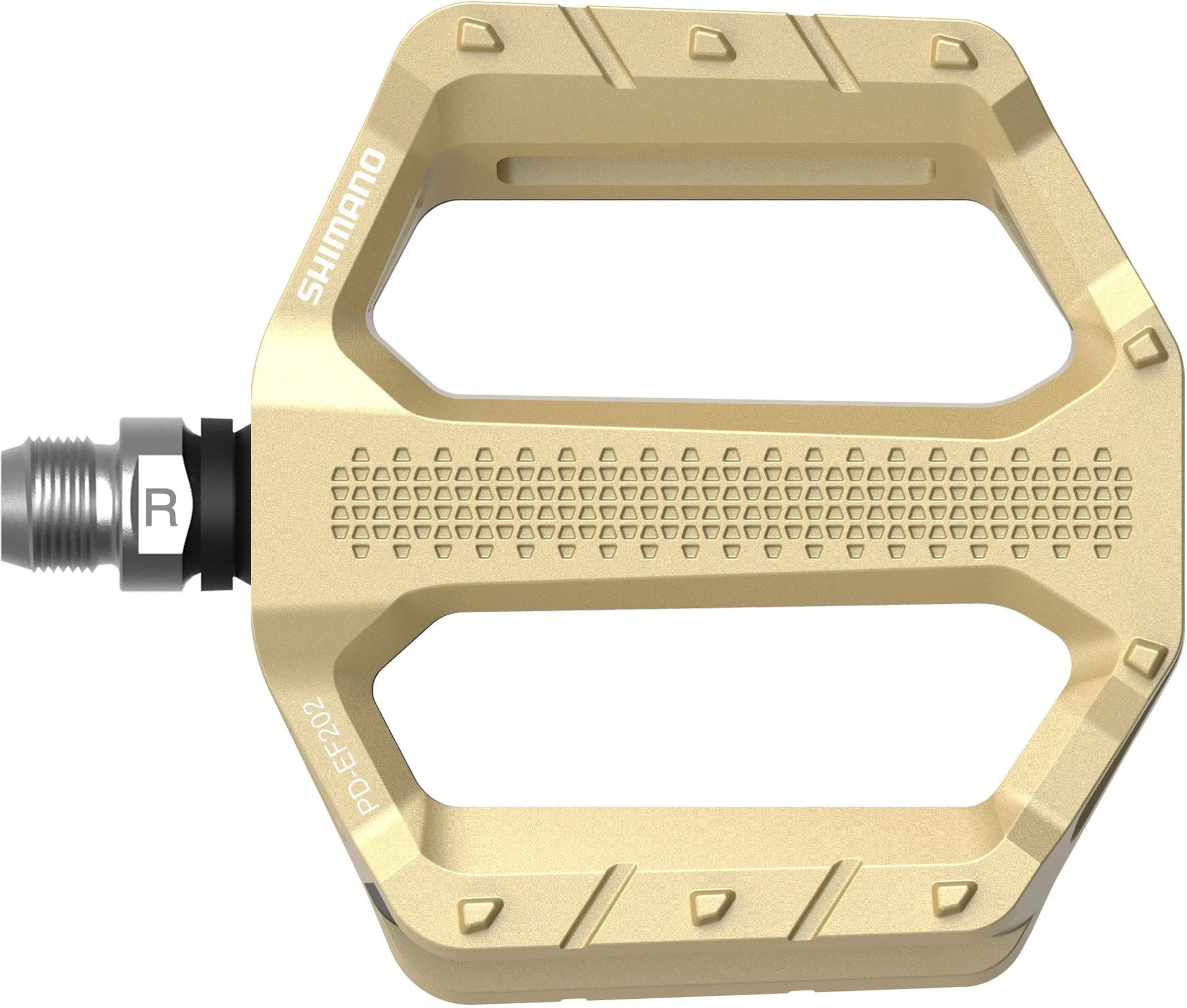 PD-EF202 MTB flat pedals, gold Shimano