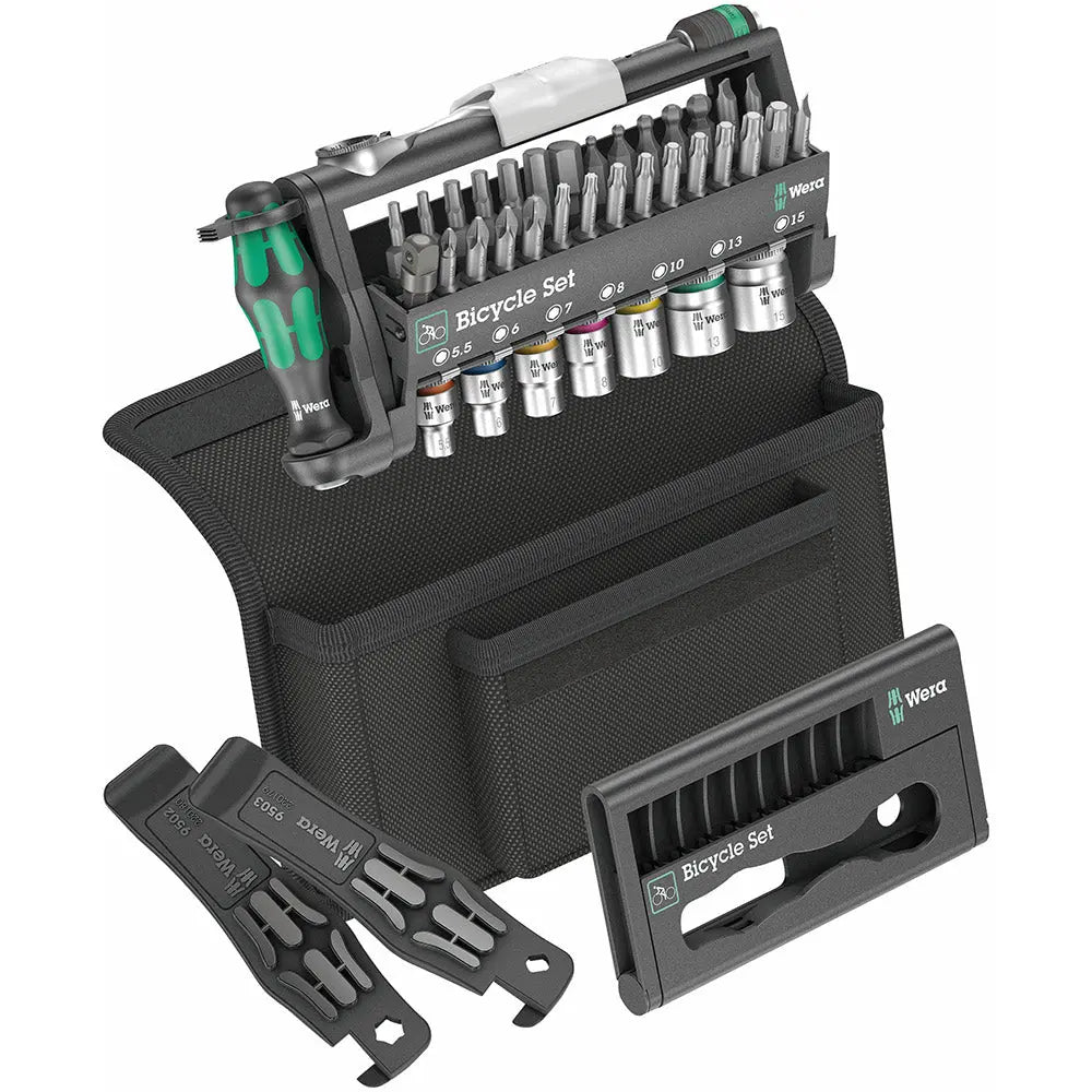 Wera Tools Bicycle Set 3 Ratchet, Screwdriver & Socket Set 41pcs Wera Tools