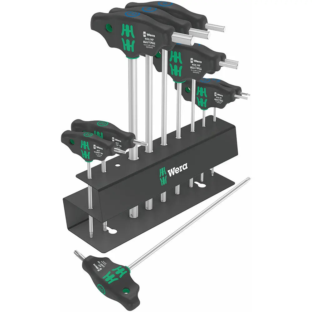Wera Tools Bicycle Set 6 T-Handle Hex & Torx Key Set 10pcs Wera Tools