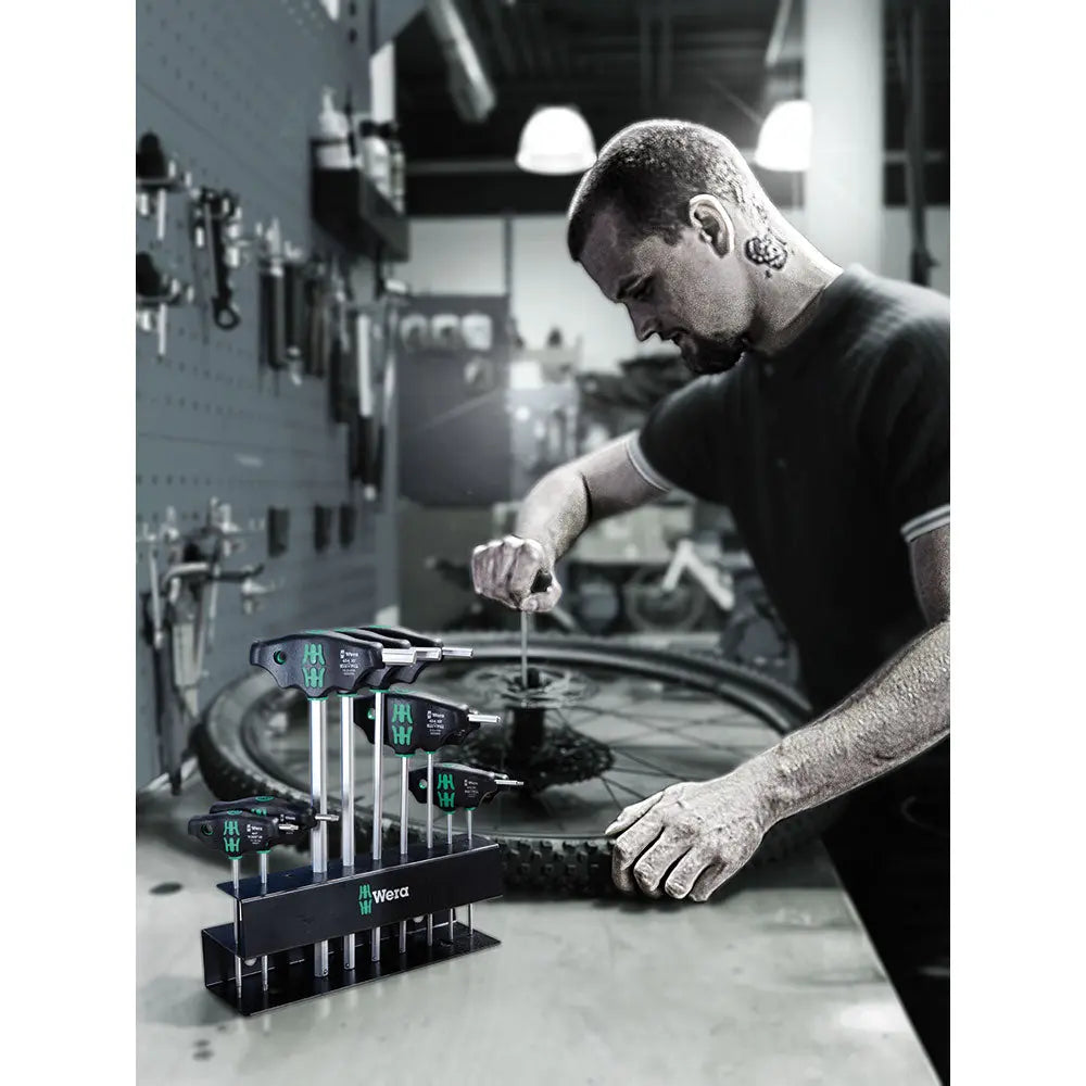 Wera Tools Bicycle Set 6 T-Handle Hex & Torx Key Set 10pcs Wera Tools