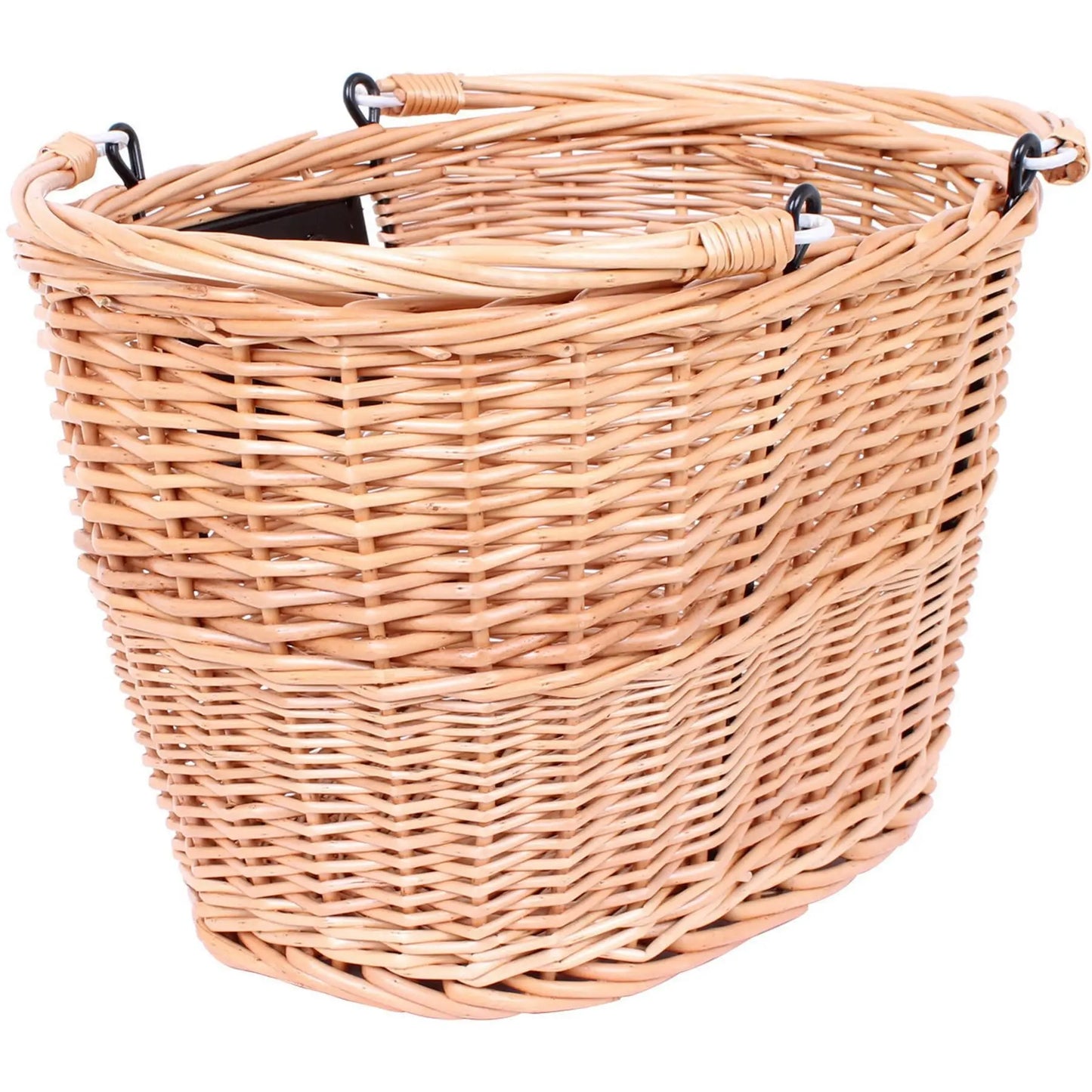 M-Part Borough Oval Wicker Basket And Quick Release Bracket M-part