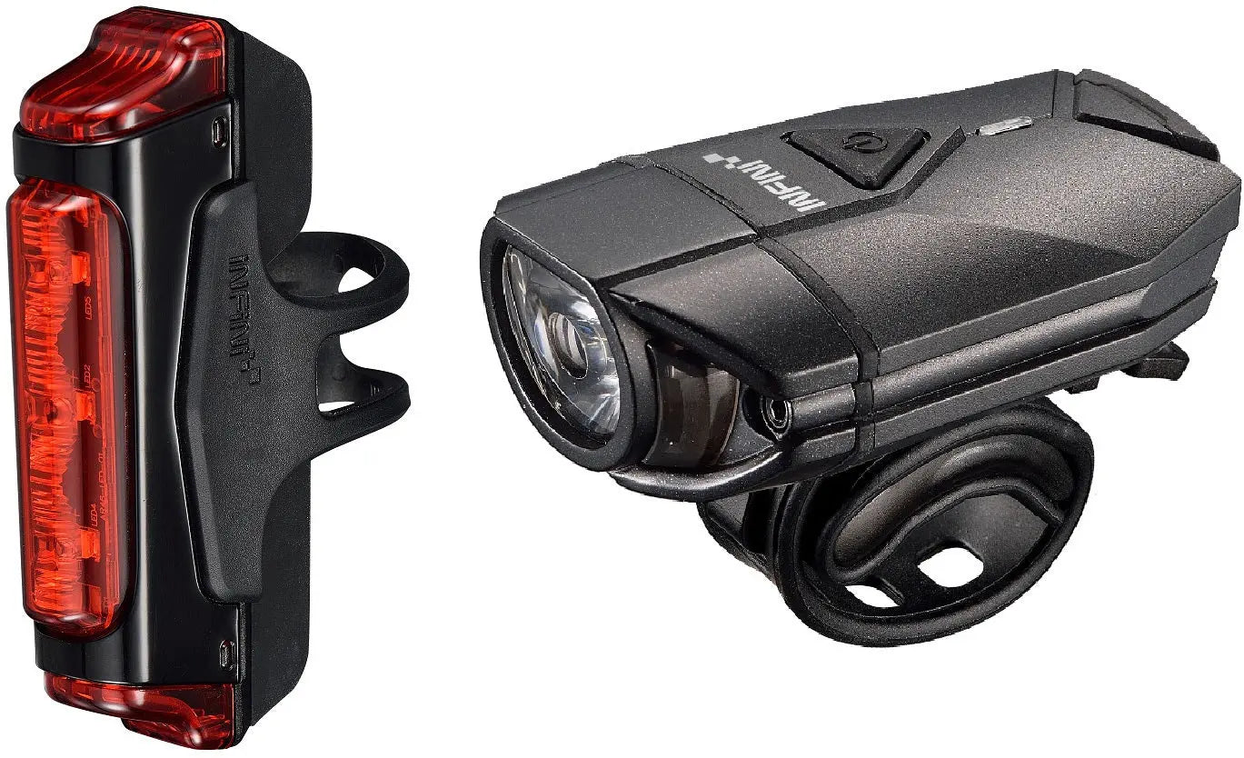 Super Lava 300 front light and Sword Super Bright 30 COB rear light
