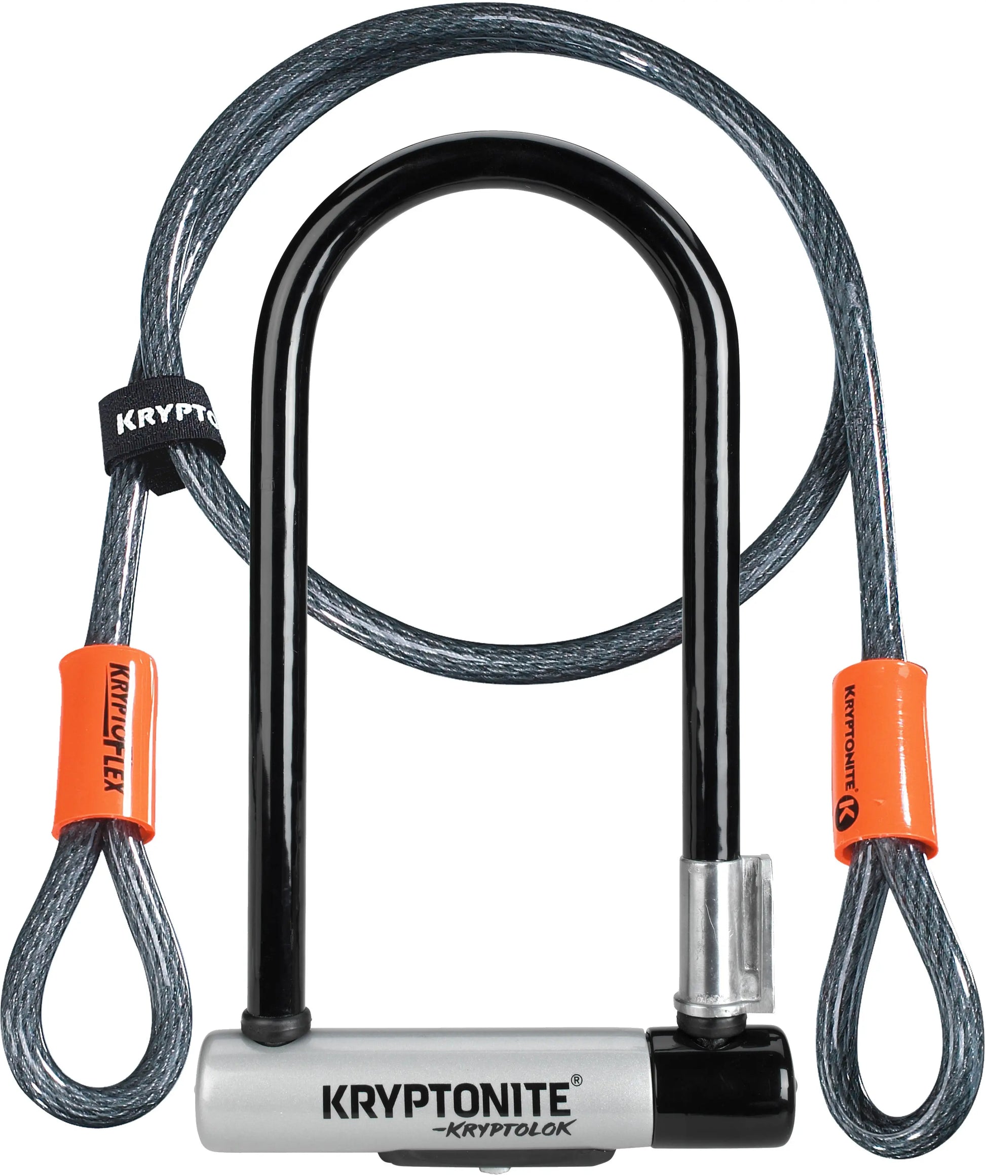 Kryptolok  U-Lock with 4 foot Kryptoflex cable