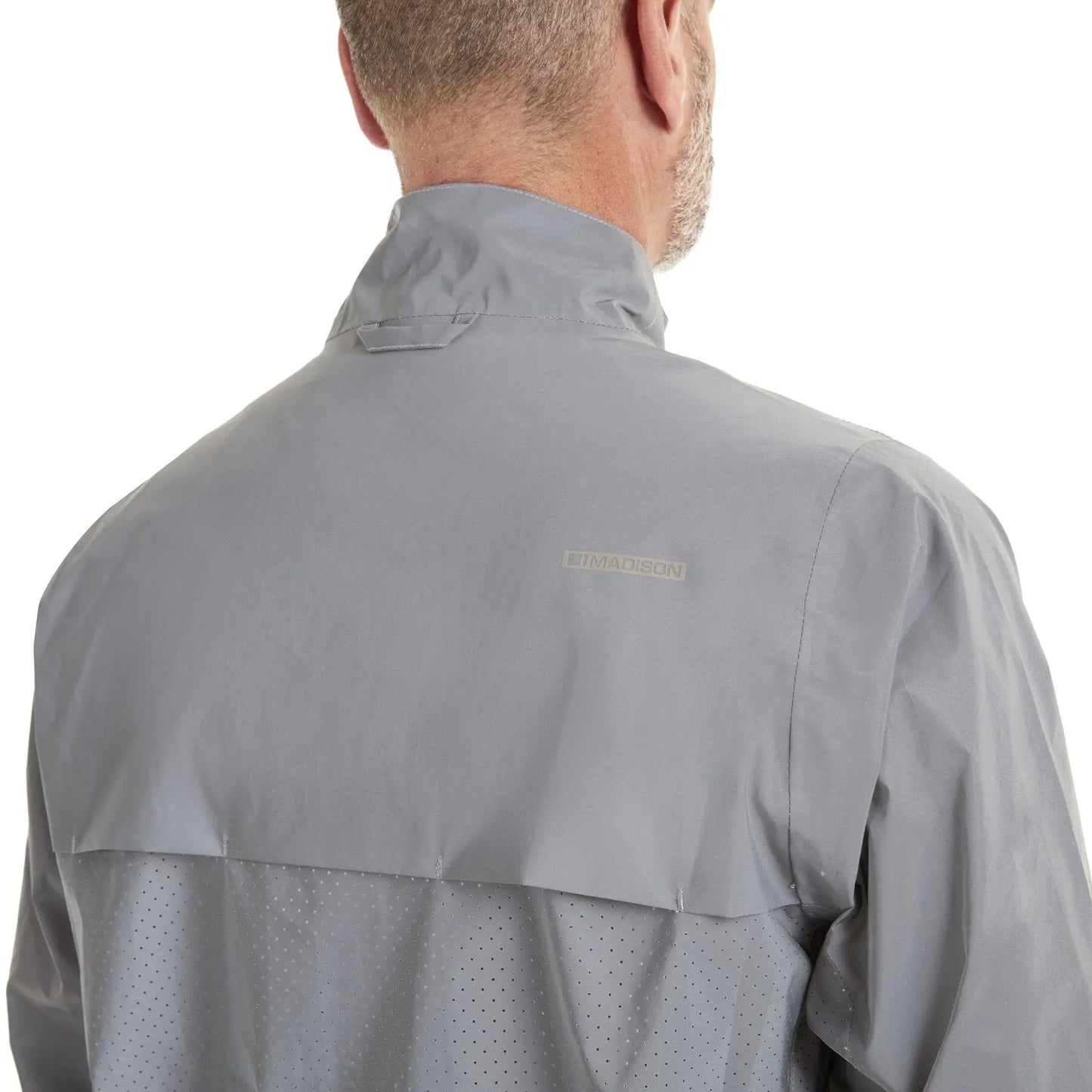 Stellar Shine Reflective Mens 2-layer WaterProof - Reflective Silver Jacket