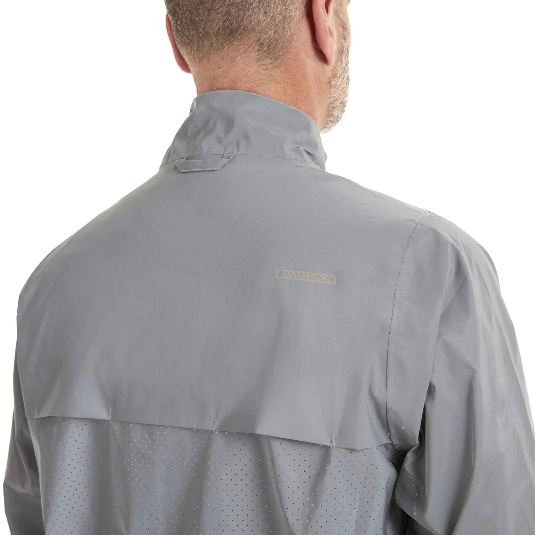 Stellar Shine Reflective Mens 2-layer WaterProof - Reflective Silver Jacket