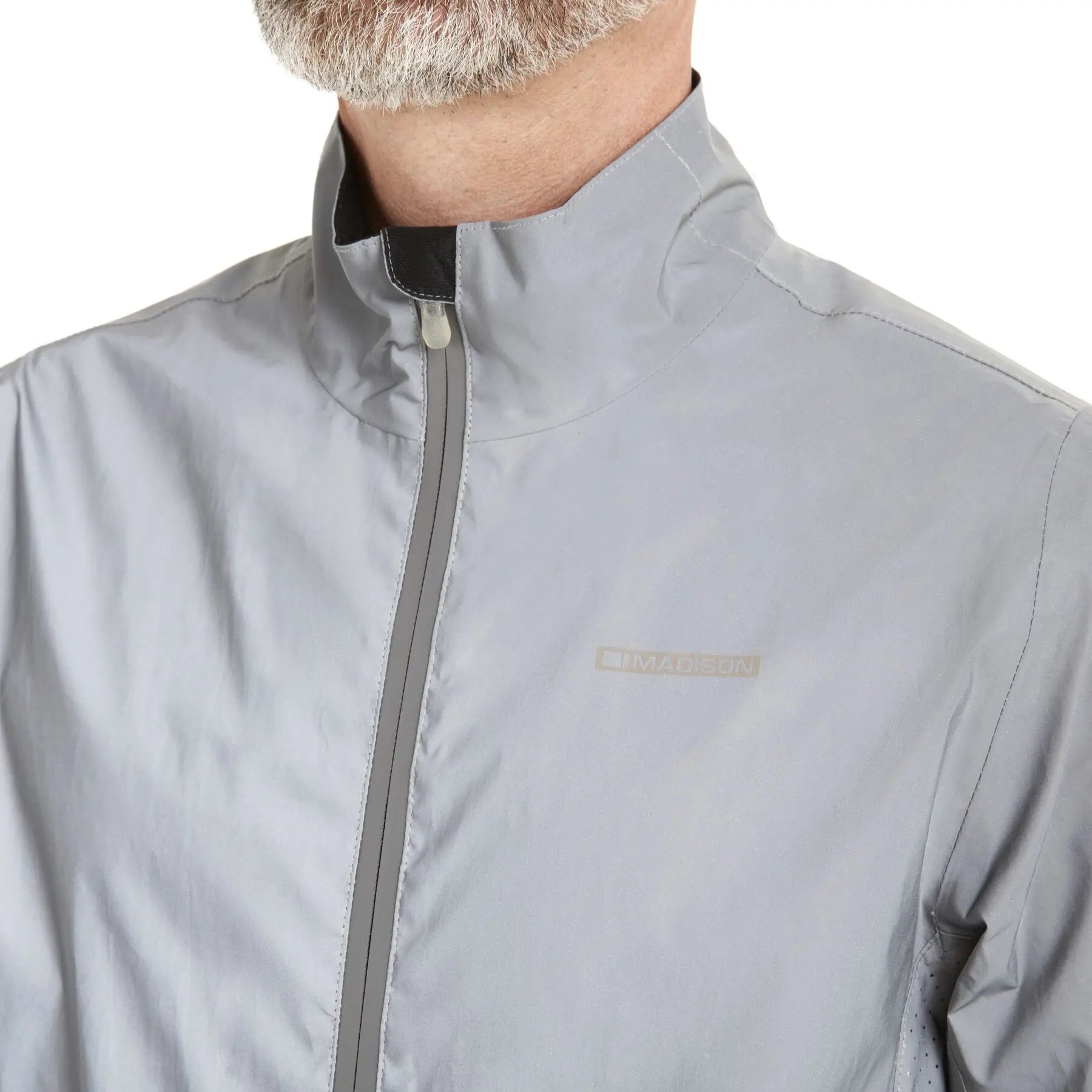 Stellar Shine Reflective Mens 2-layer WaterProof - Reflective Silver Jacket