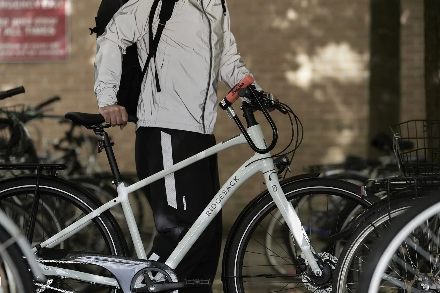 Stellar Shine Reflective Mens 2-layer WaterProof - Reflective Silver Jacket