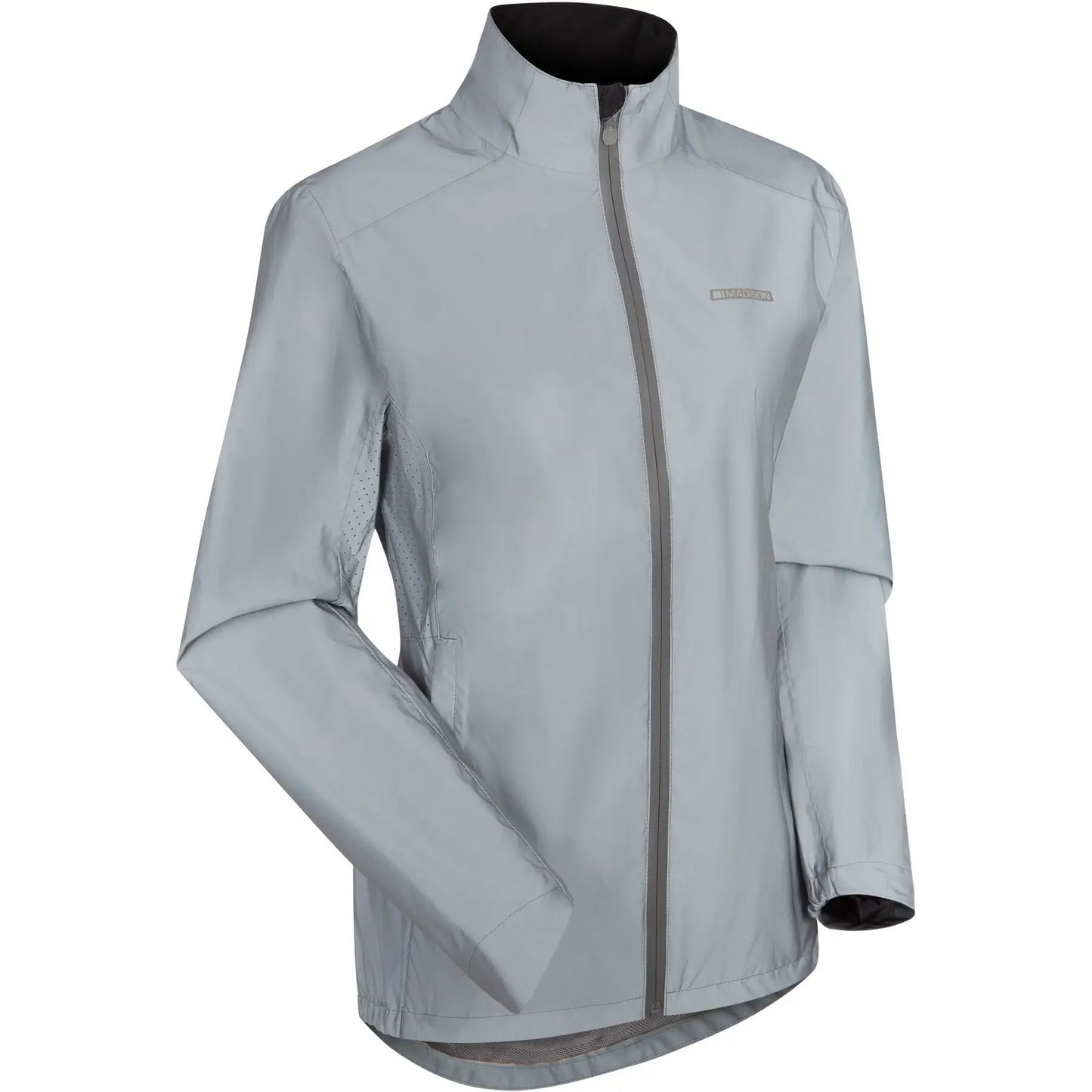 Stellar Shine Reflective Women's 2-layer WaterProof - Reflective Silver Jacket front