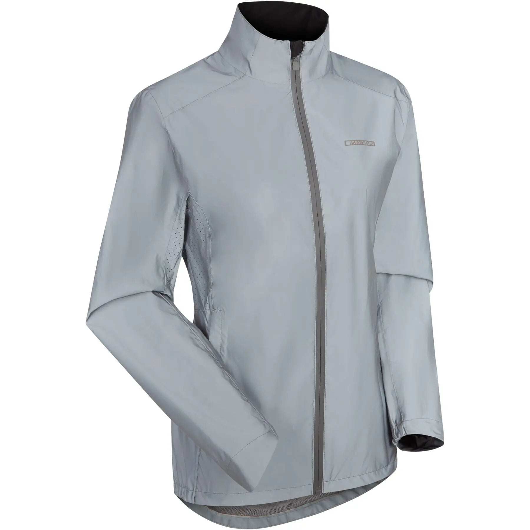 Stellar Shine Reflective Women's 2-layer WaterProof - Reflective Silver Jacket front