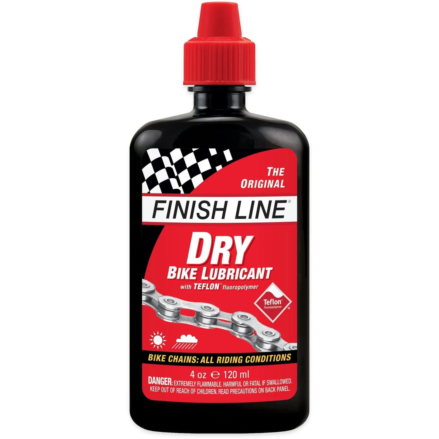 Dry Chain Lube (Teflon Plus) - 4 oz / 120 ml