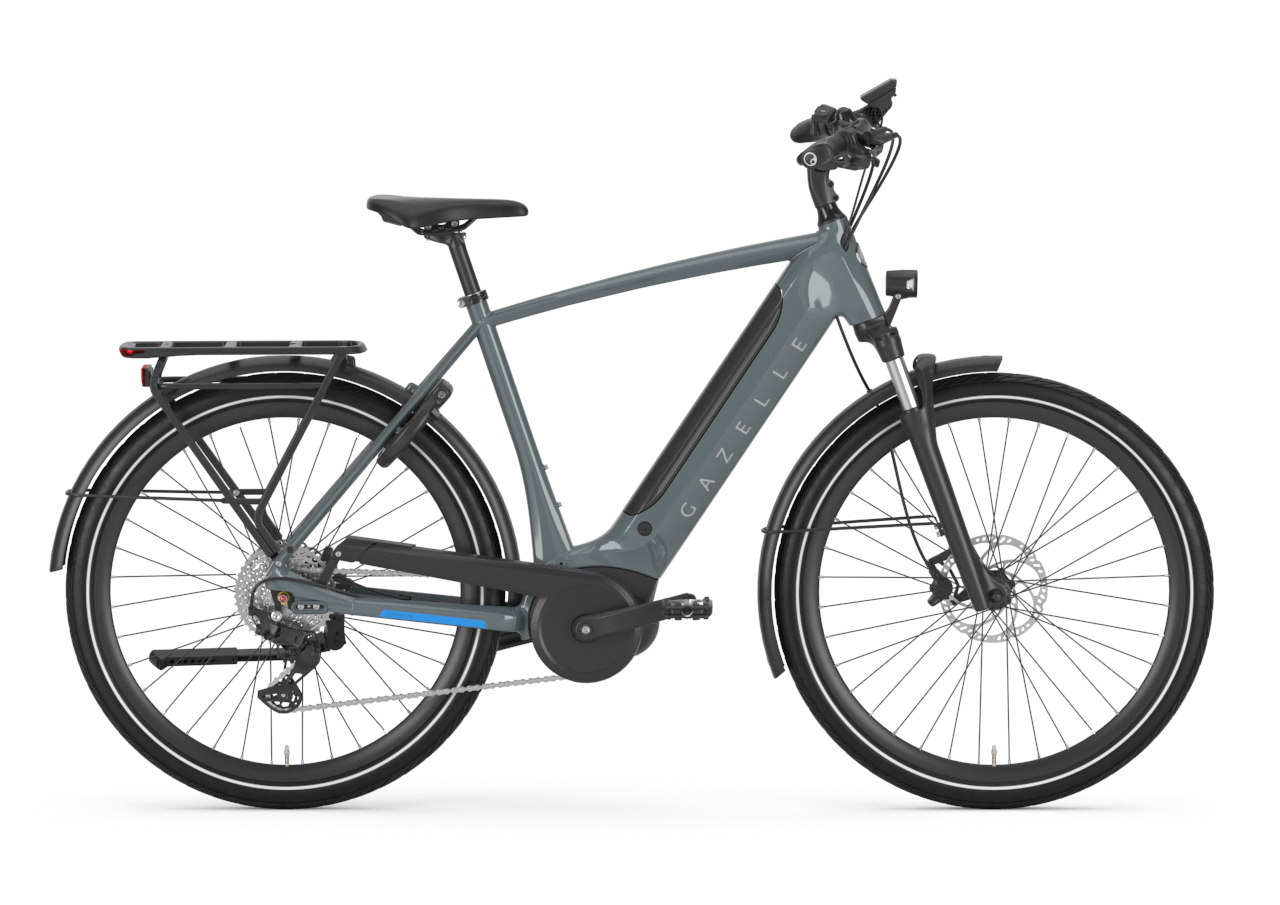 Gazelle Ultimate T10 Crossbar Large 57 Thunder Grey 625Wh Battery