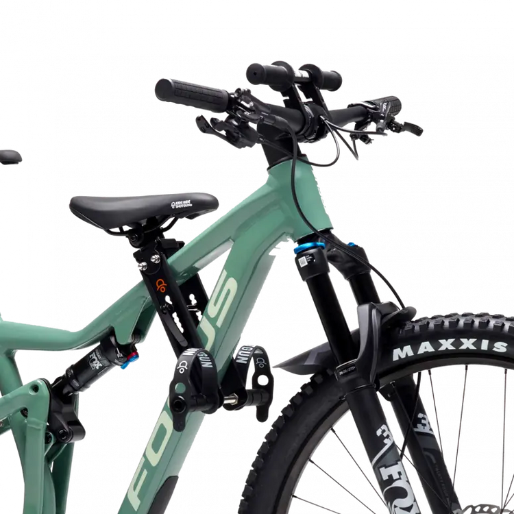 Shotgun Child Bike Seat + Handlebars Combo Kids Ride Shotgun