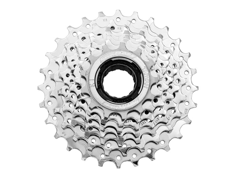 Sunrace MFM30 7 Speed Freewheel 13-28T Chrome Plated (MTB) SunRace