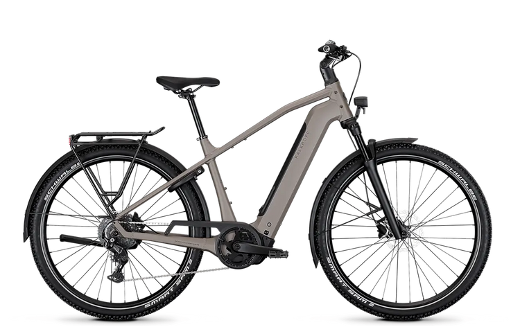 2027 Kalkhoff Entice 3 Advance Crossbar Moonstone Grey Matt side profile