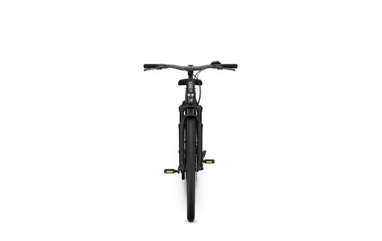 Kalkhoff Image 1 Move low-step electric bike in Diamond Black Glossy – front view