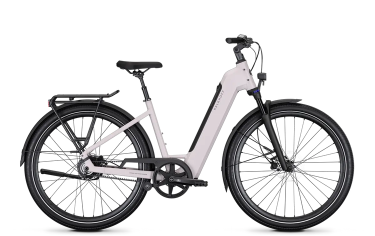 Kalkhoff Image 1 Move low-step electric bike in Fjordgrey Matt – side view