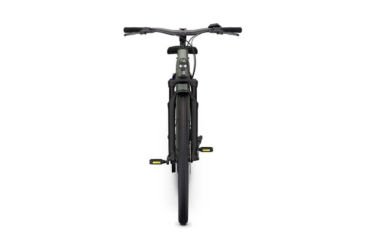 Kalkhoff Image 1 Move low-step electric bike in Aquagrey Matt – front view