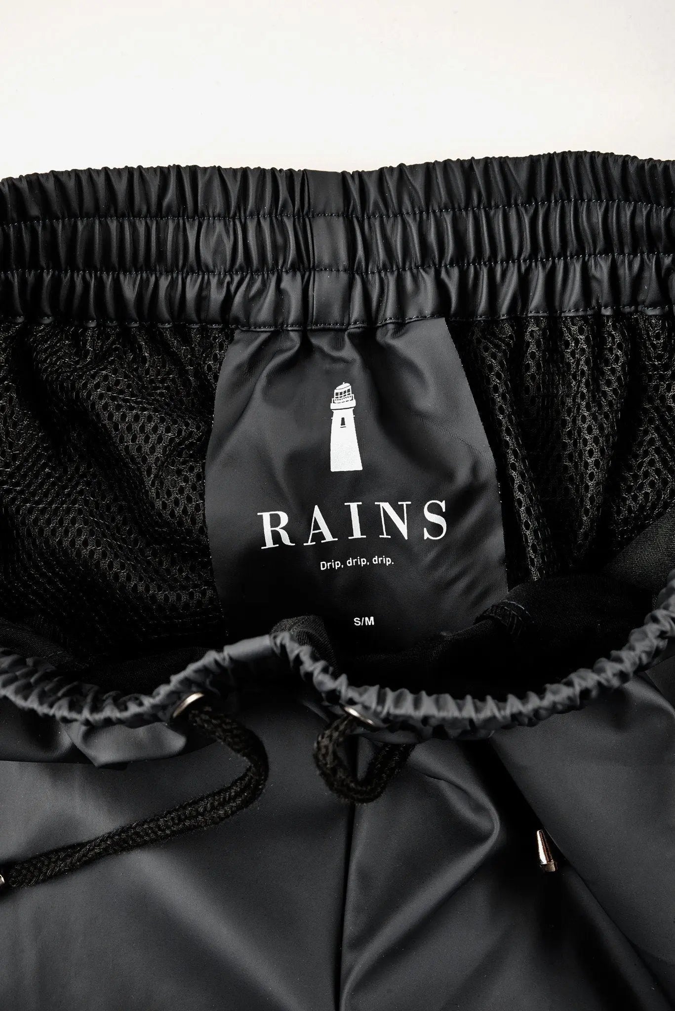 Rains Waterproof Trouser - Black Unisex Rains