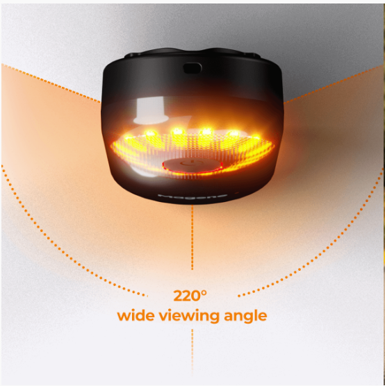 Magene L508 Smart Rear Traffic Radar Tail Light with Smartphone Alerts