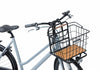 Basil Norland Bicycle Basket MIK 23L black natural brown