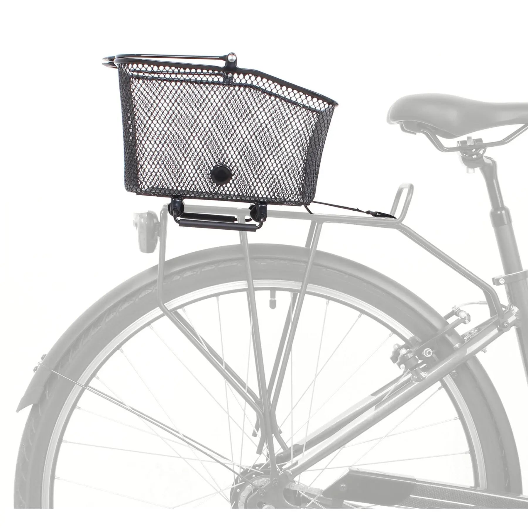 M-Part Brocante mesh rear basket with spring clips and handles M-part