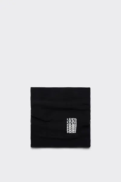 Rains Fleece Neck Scarf Black Rains