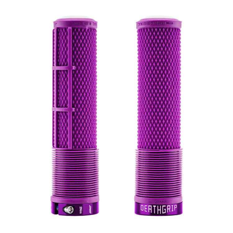 DMR DeathGrip2 Flangeless thick grips in Full Purple