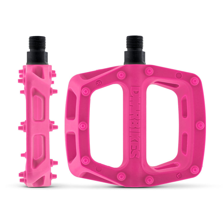 DMR V6 flat pedals in Pink