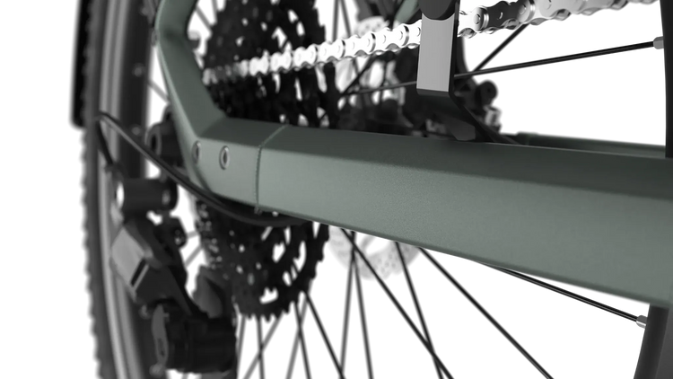 Gazelle Ultimate T11 electric bike lifestyle detail