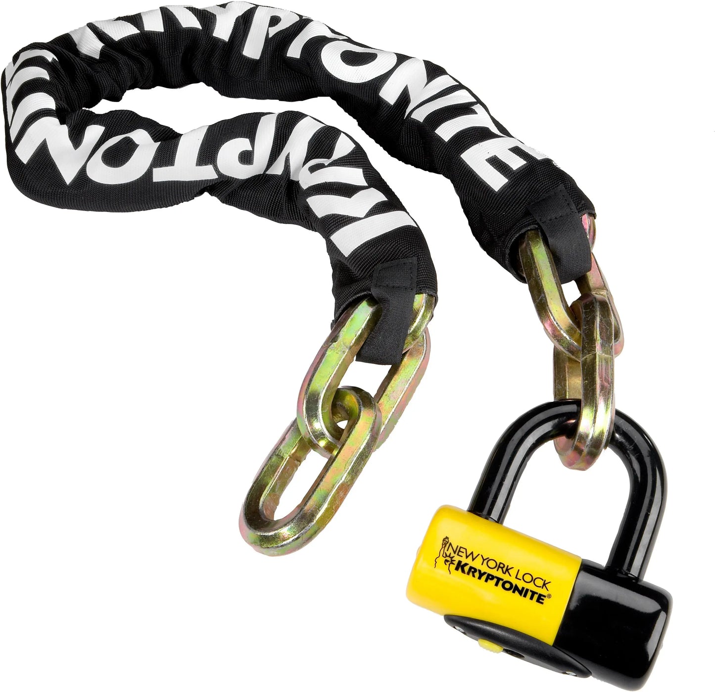 Kryptonite New York Chain And NY Disc Lock Sold Secure Diamond Kryptonite