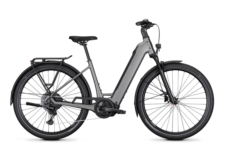 Kalkhoff Endeavour 3 Air 2027 low-step electric bike in Jetgrey Matt
