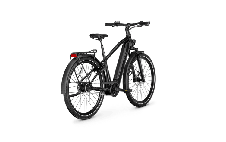 Kalkhoff IMAGE 3 ADVANCE Crossbar in Diamondblack Glossy – front angle