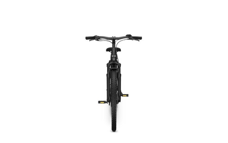 Kalkhoff IMAGE 3 ADVANCE Low Step in Diamondblack Glossy – rear view