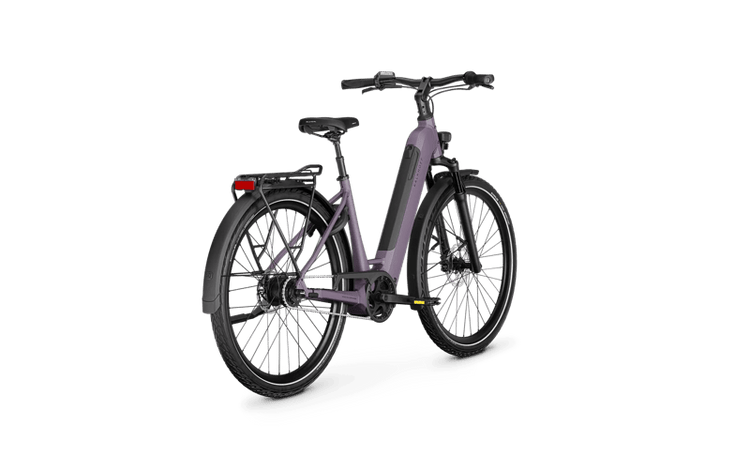 Kalkhoff IMAGE 3 ADVANCE Low Step in Midnightplum Matt – front angle