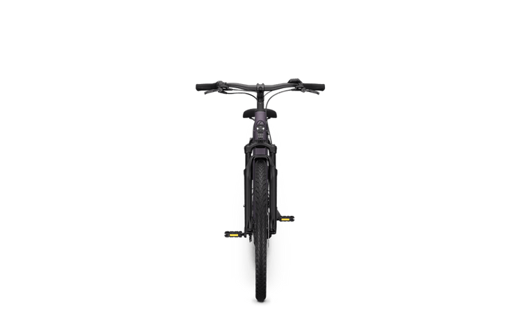 Kalkhoff IMAGE 3 ADVANCE Low Step in Midnightplum Matt – rear view