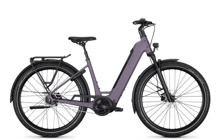 Kalkhoff IMAGE 3 ADVANCE Low Step electric bike in Midnightplum Matt – side view