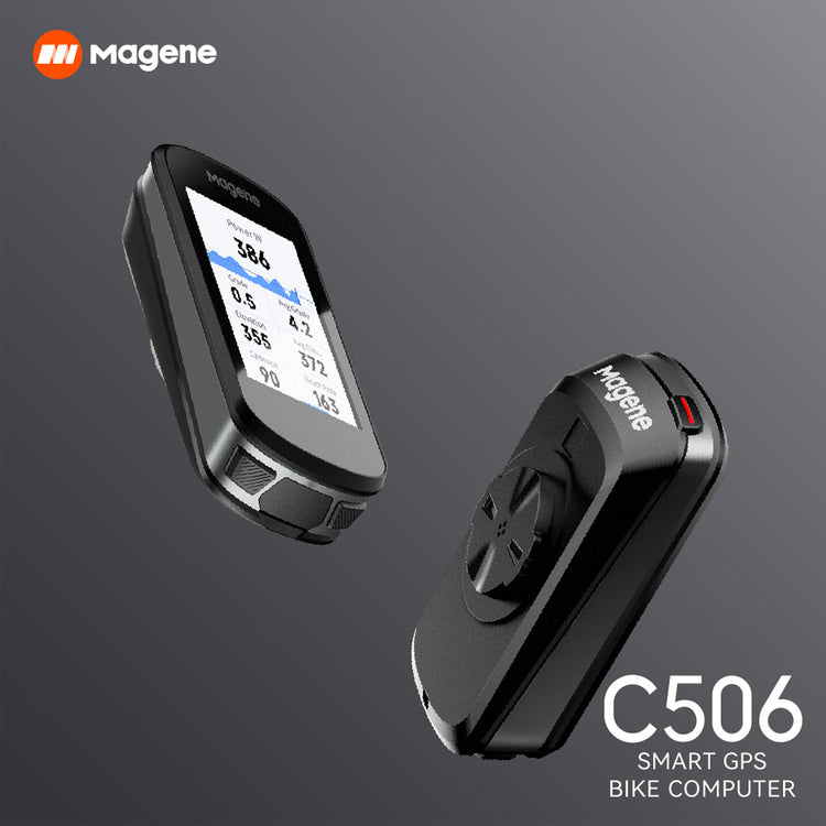 Magene C506 Smart GPS Bike Computer with L508 Rear Traffic Radar Compatibility