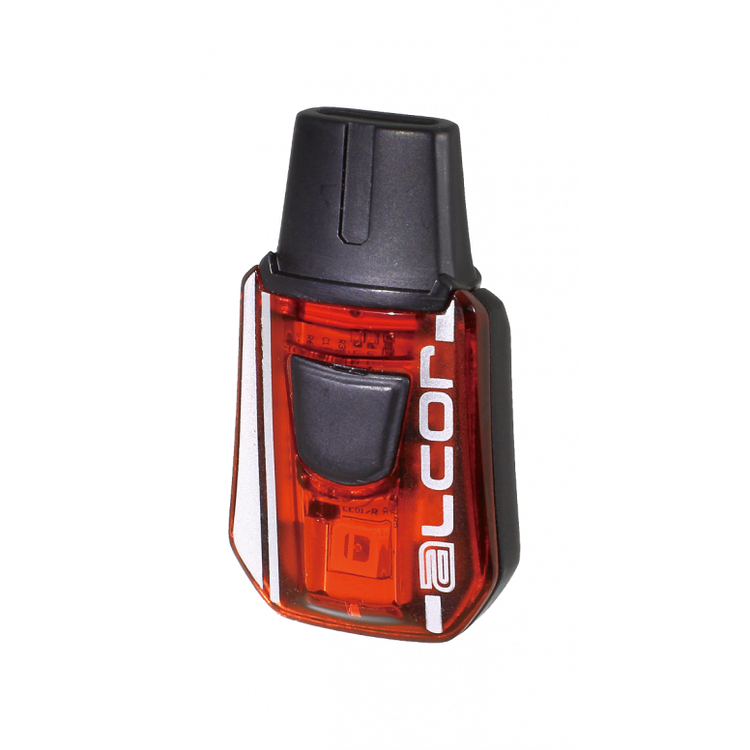 Moon Alcor rear bicycle light in black