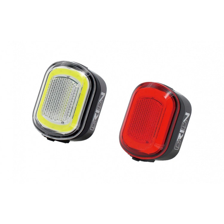 Moon Orion 100lm front and 50lm rear rechargeable light set