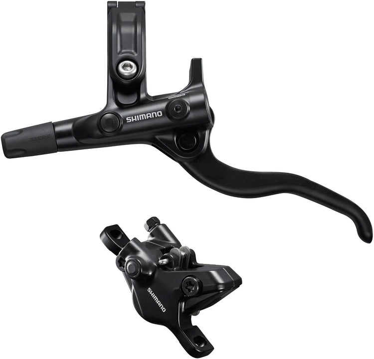 Shimano BR-MT420/BL-M4100 Deore bled brake lever/post mount 4 pot calliper Shimano